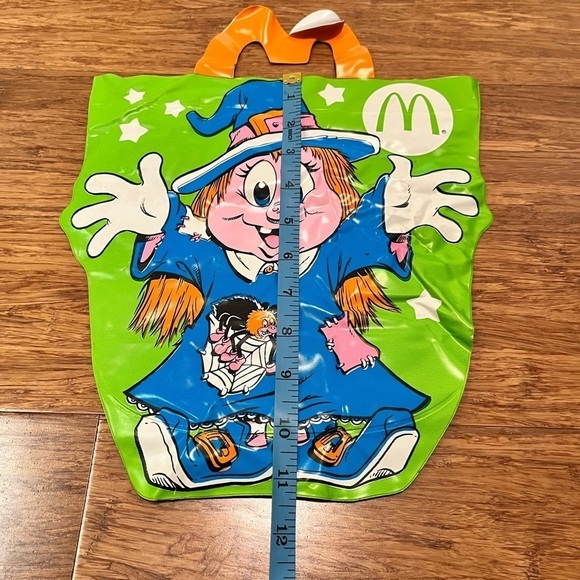 Vintage McDonalds Trick or Treat Bag 1990 Scare crow - Picture 11 of 11